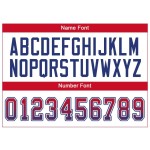 Custom Red Royal-White Mesh Drift Fashion Football Jersey Custom Red Royal-White Mesh Drift Fashion Football Jersey