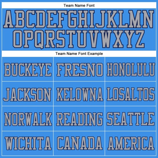 Custom Powder Blue Gray-Navy Mesh Authentic Football Jersey